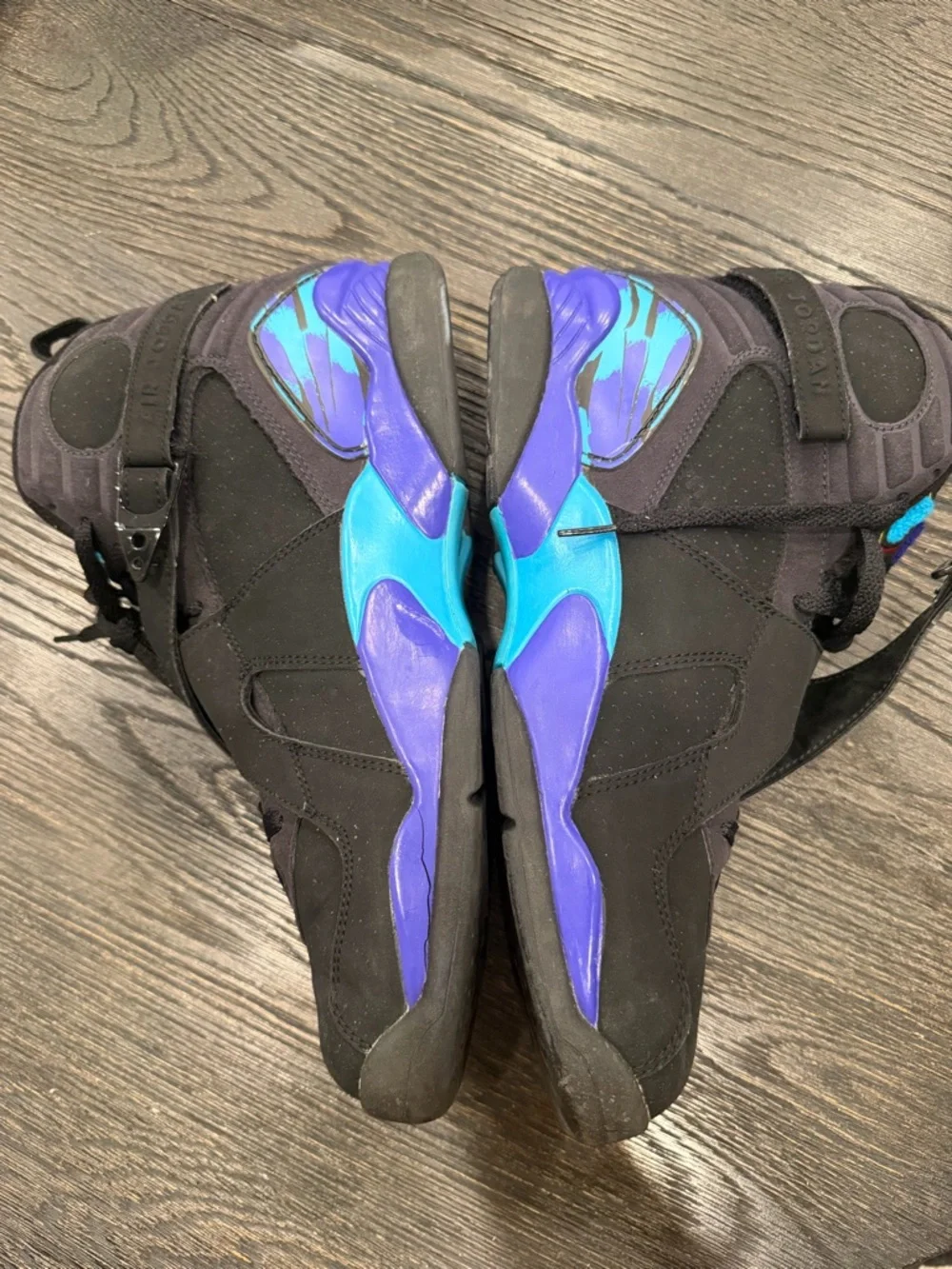 Nike Air Jordan 8 Retro GS 'Aqua' 2007 - size 13 VINTAGE